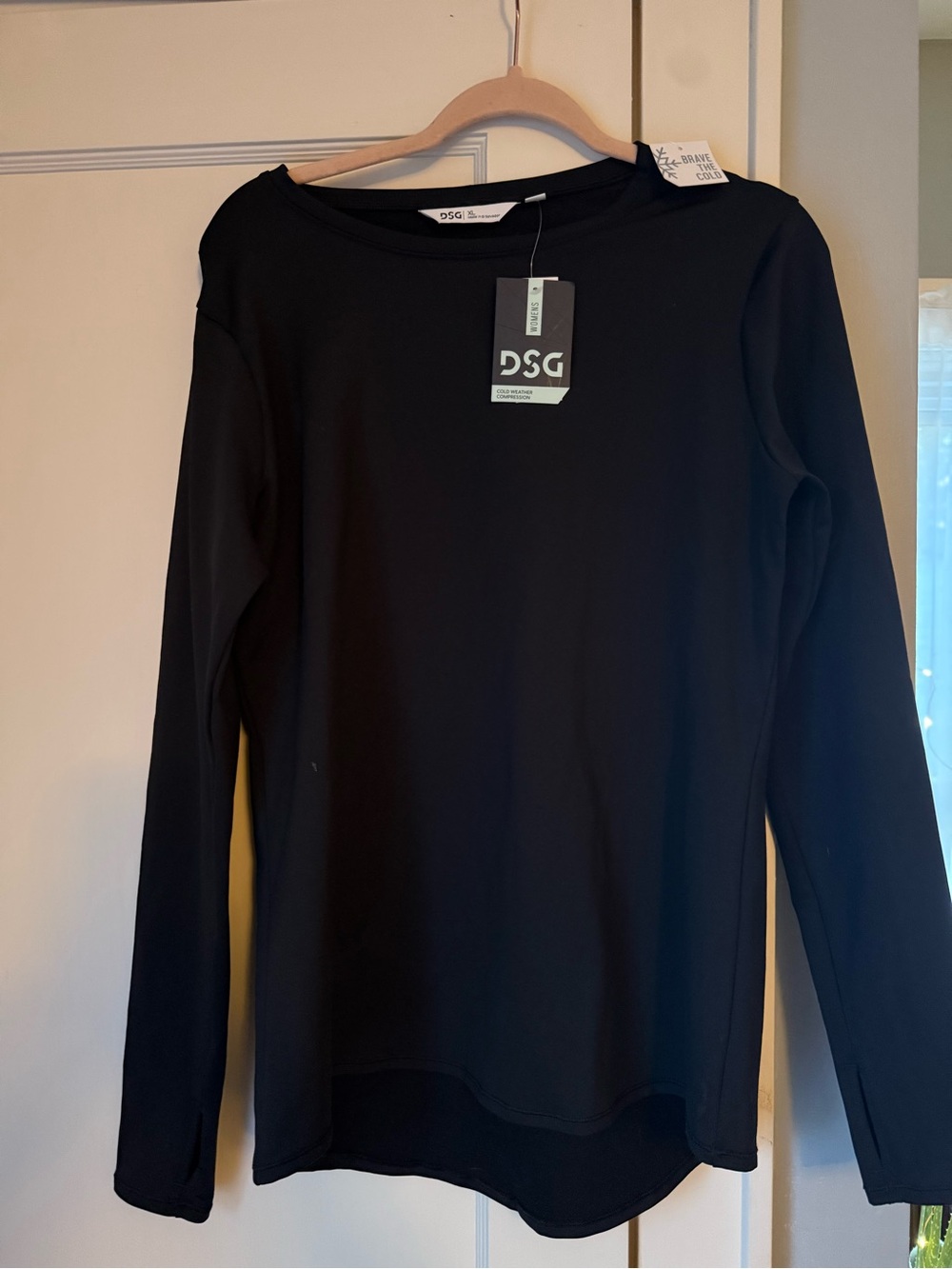 DSG Black Women's Cold Weather Compression Top